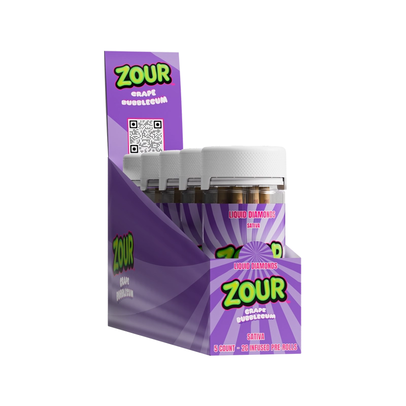 GRAPE BUBBLEGUM 2G PRE-ROLL 10CT