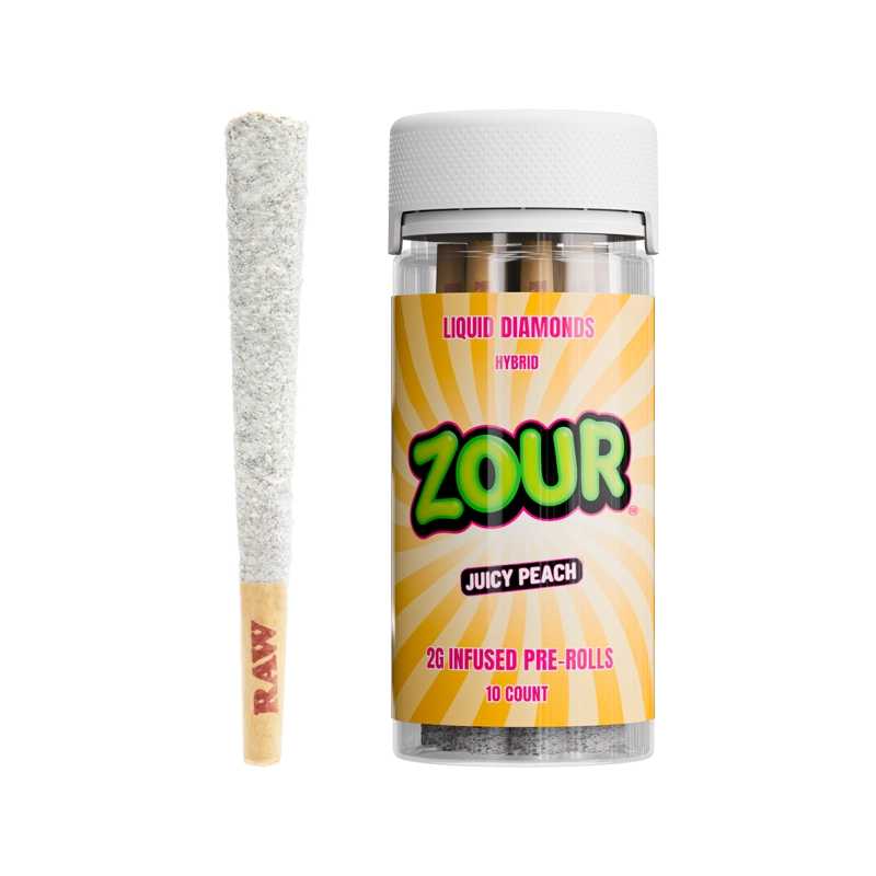 JUICY PEACH 2G PRE-ROLL 10CT