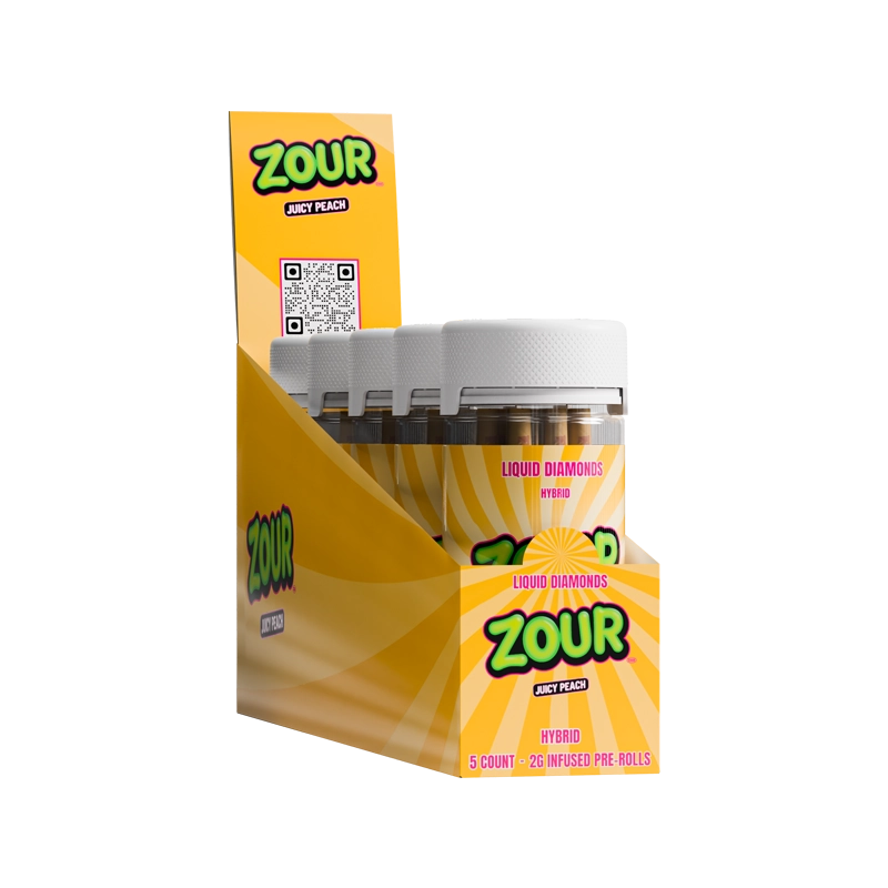 JUICY PEACH 2G PRE-ROLL 10CT