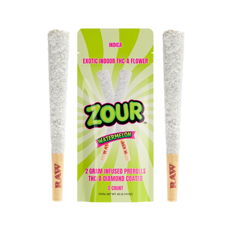 2CT WATERMELON COATED PREROLL