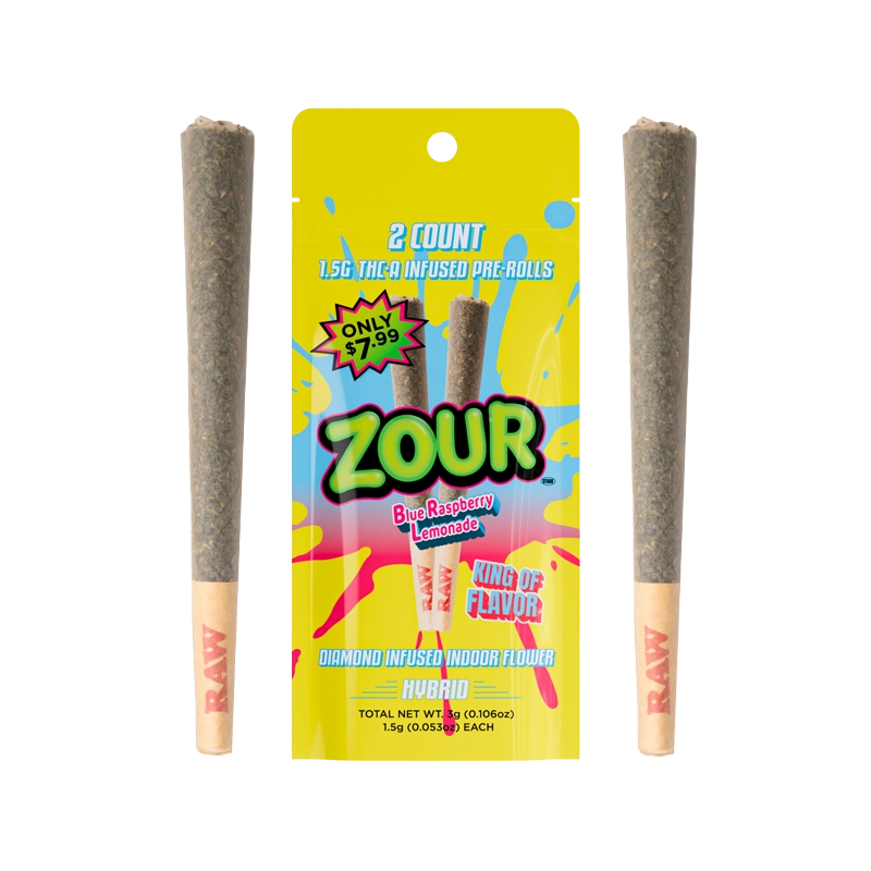 2CT BLUE RASPBERRY LEMONADE PRE-ROLL