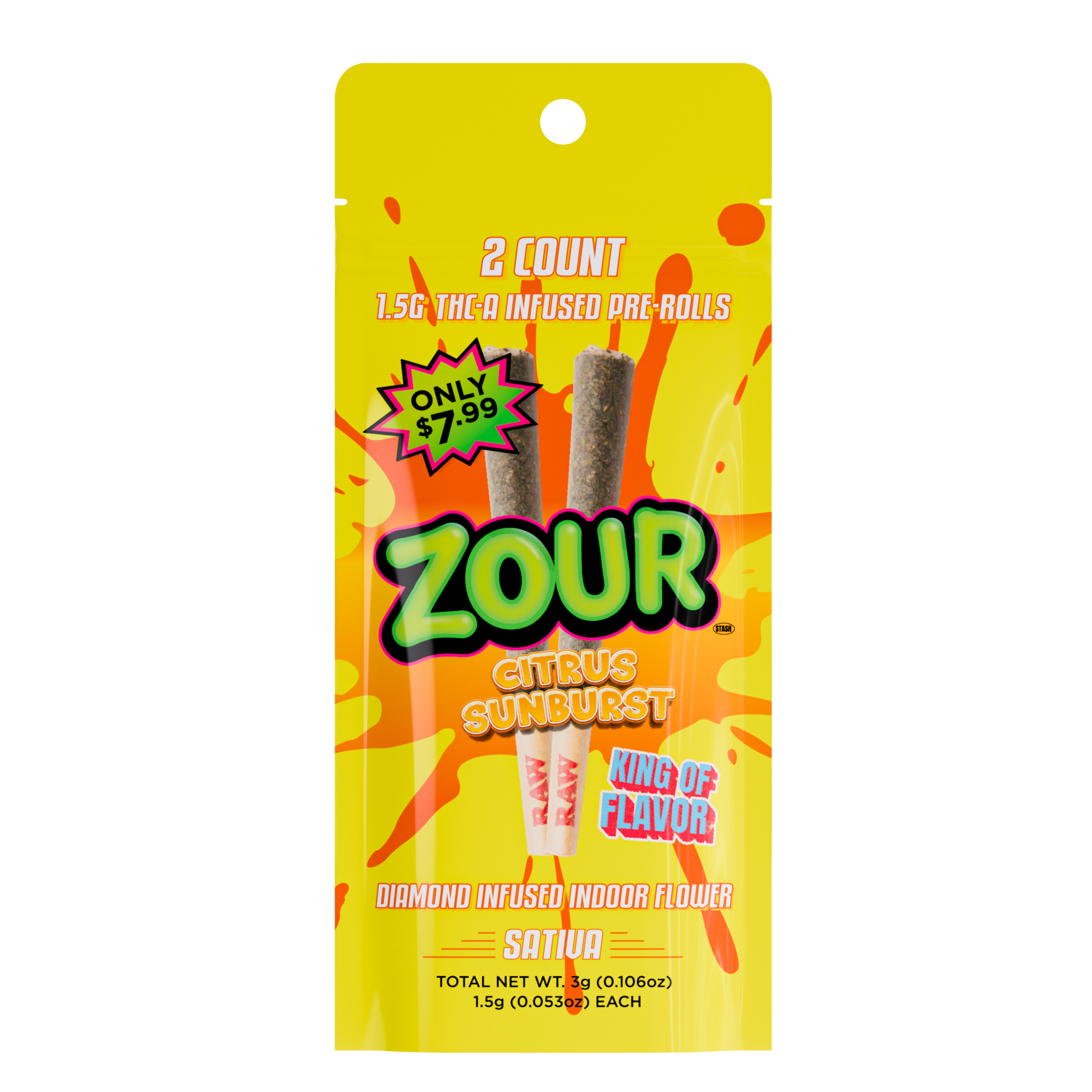 CITRUS SUNBURST 2-PACK PRE-ROLLS