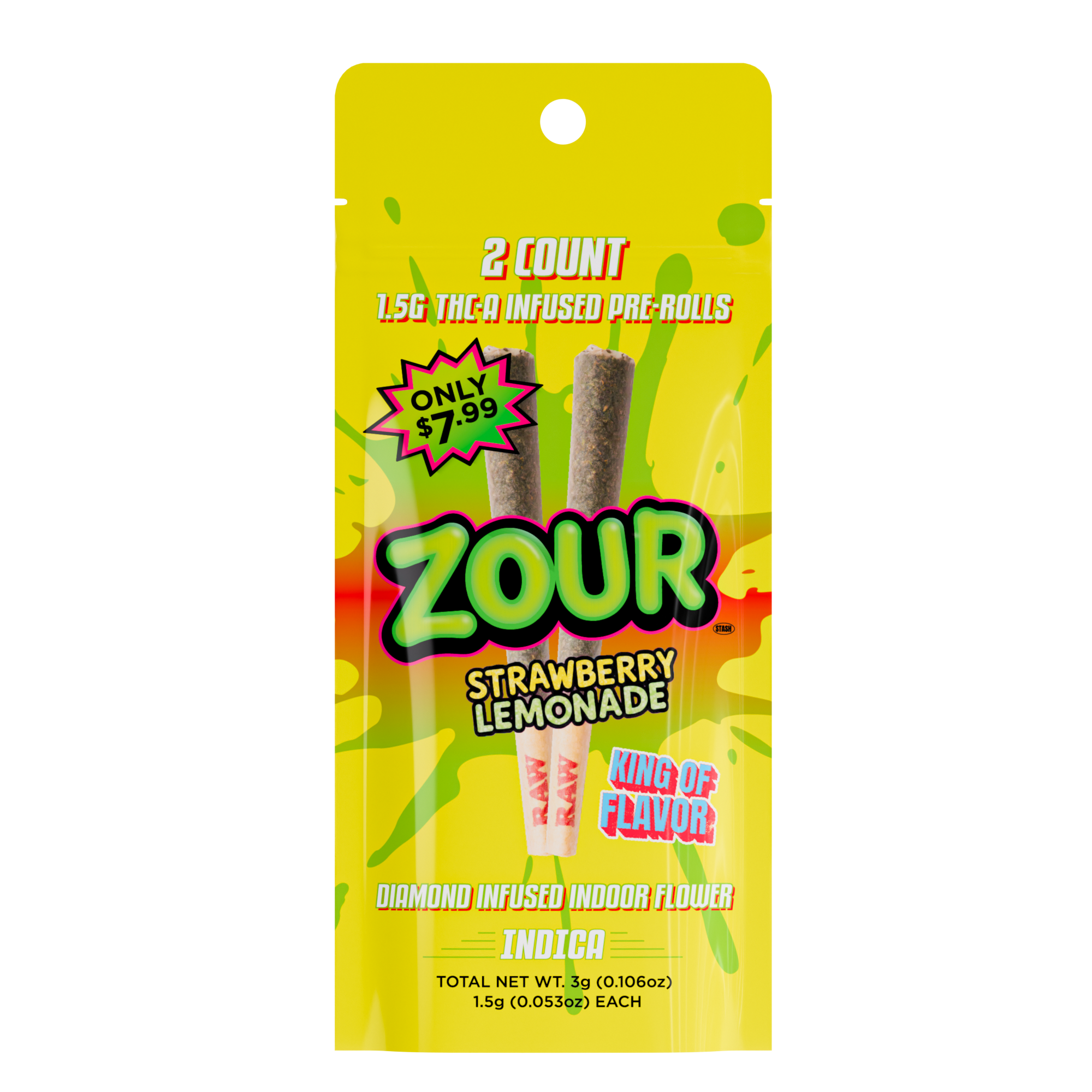 STRAWBERRY LEMONADE 2-PACK PREROLLS