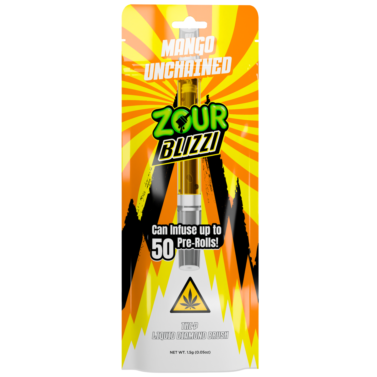 Zour Blizzi - Mango Unchained - 1.5g Brush