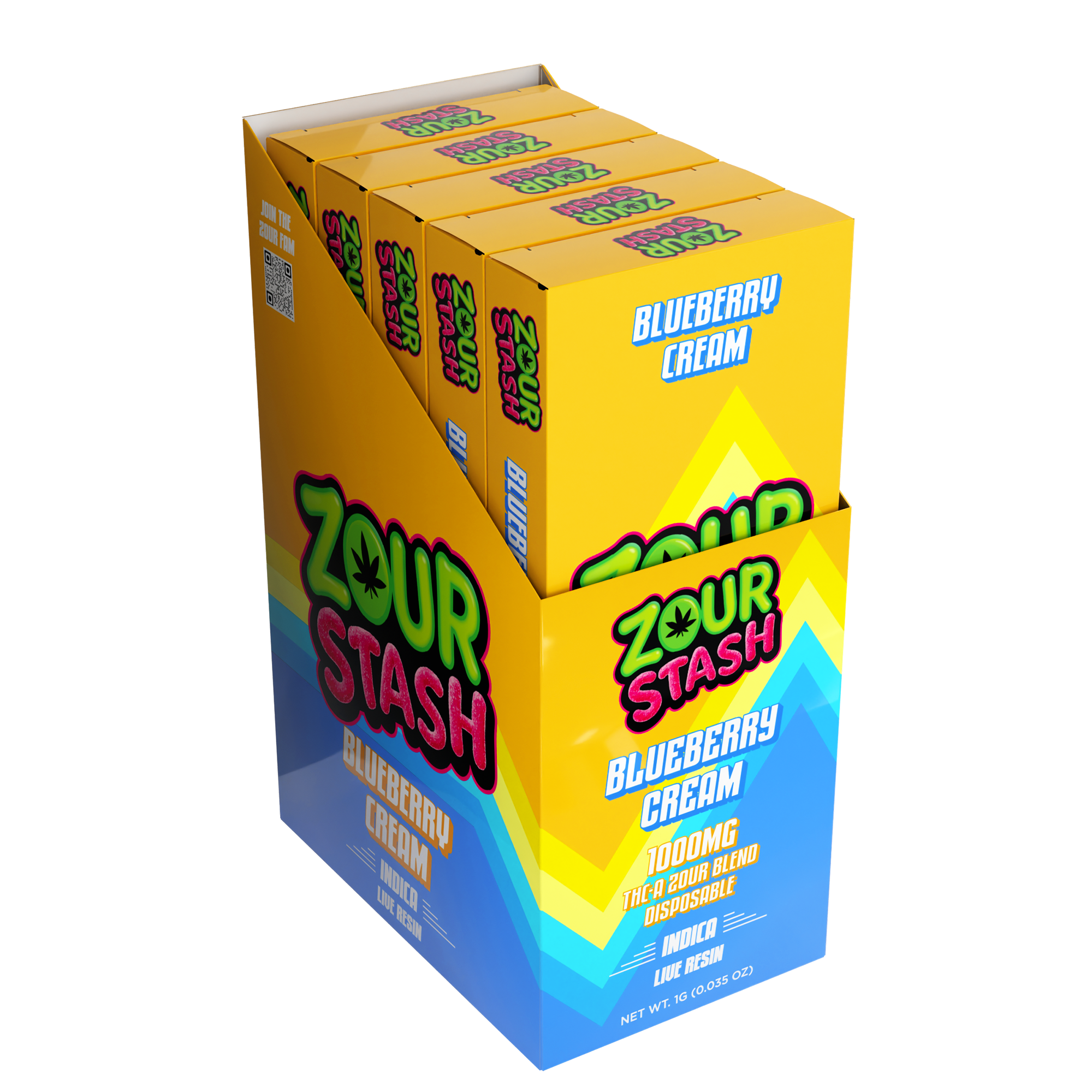 THCA BLUEBERRY CREAM VAPE