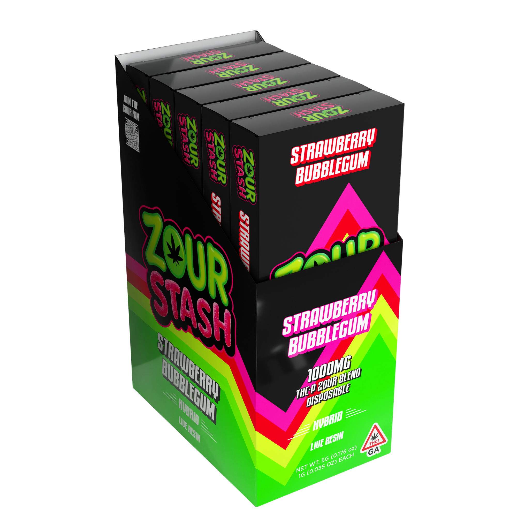 Coming Soon THCP Strawberry Bubblegum Vape – Zour Stash Release