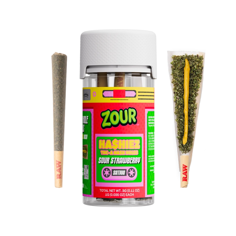 THCA SOUR STRAWBERRY HA$HIEZ