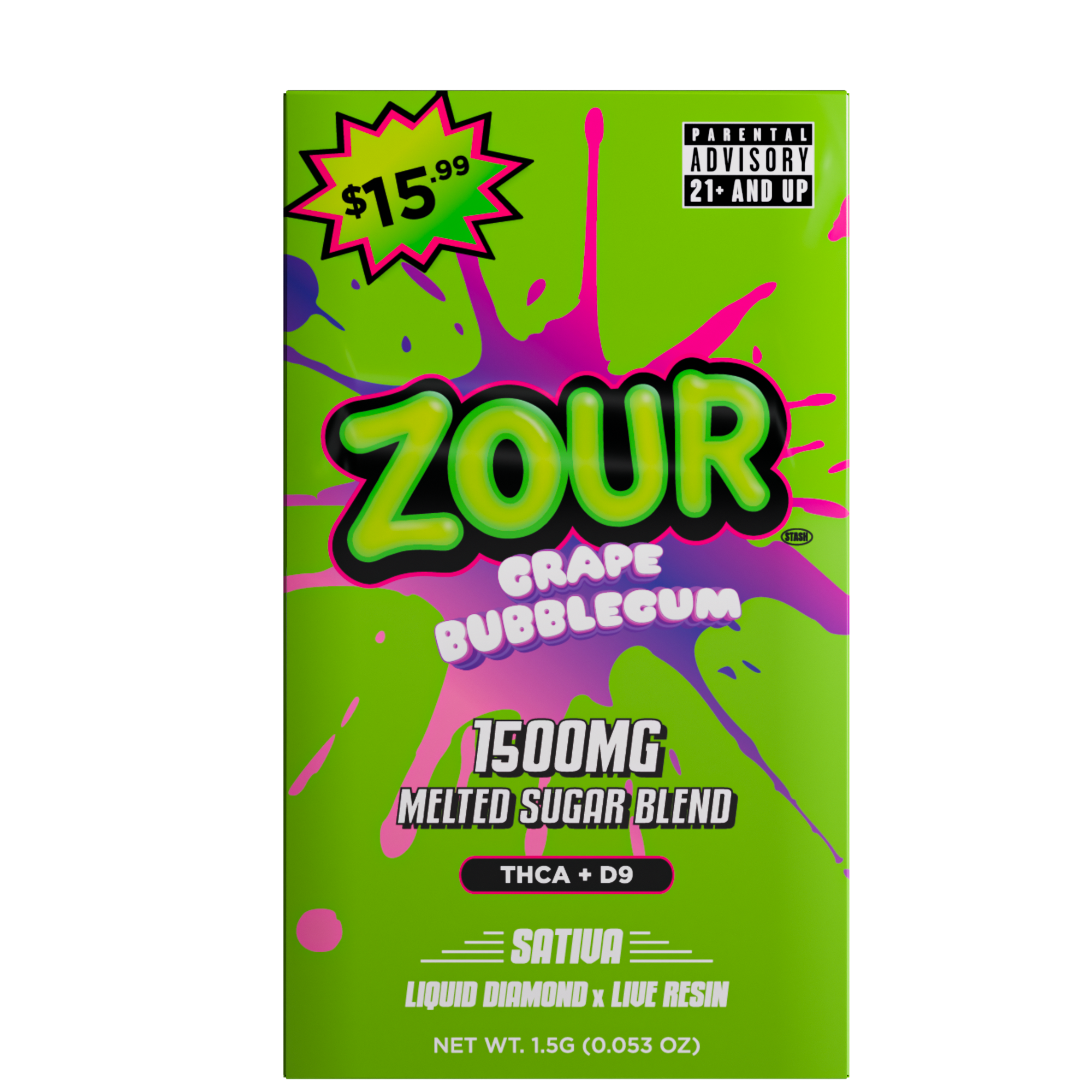 GRAPE BUBBLEGUM 1.5ML VAPE