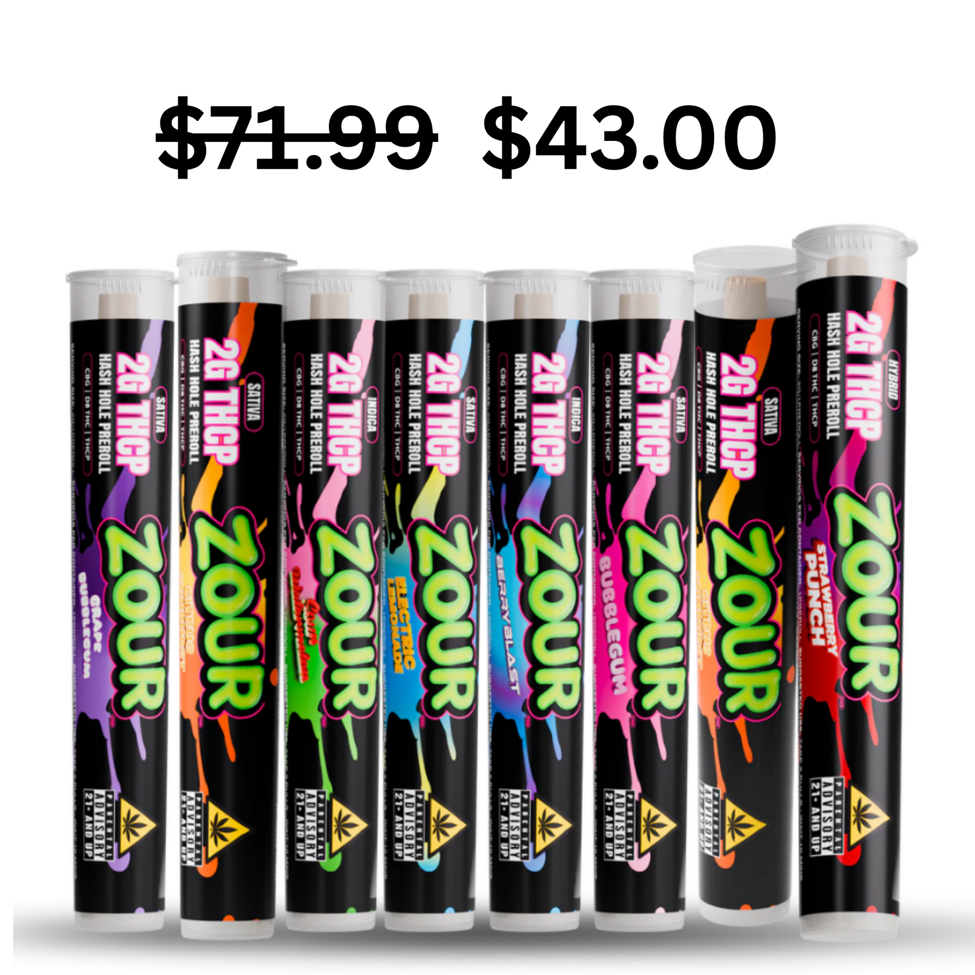Zour THCP Hash hole bundle that include a variety 8 hash holes